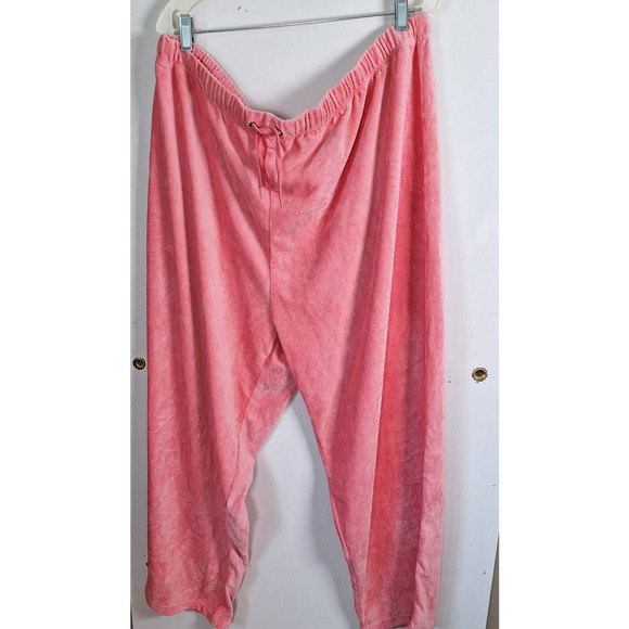 Y2K Pink Velour Track Pants, Barbiecore 3X - Picture 7 of 7